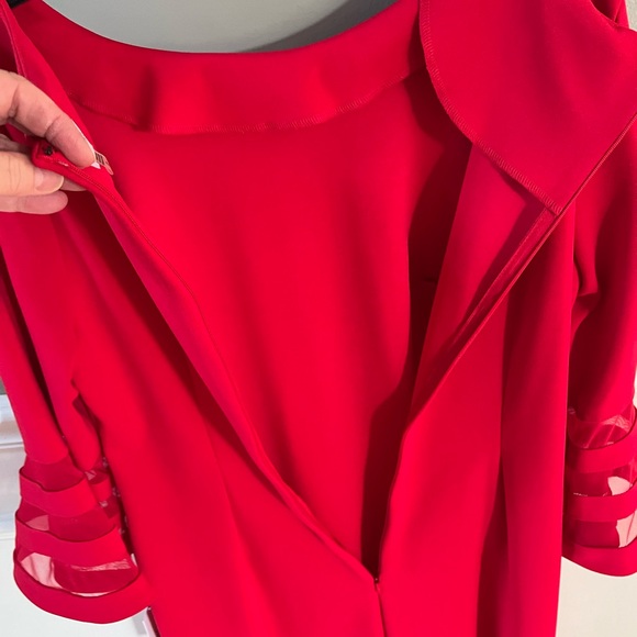 ❤️😍Calvin Klein Sheath Bell/Sheer sleeve dress - Picture 9 of 10